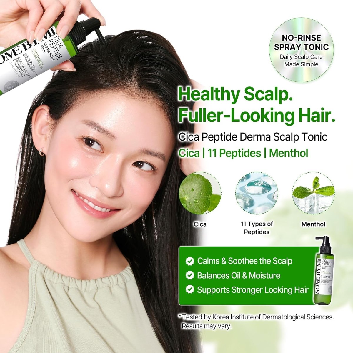 SOME BY MI Cica Peptide Derma Scalp Tonic 150ml Lakinza K-beauty