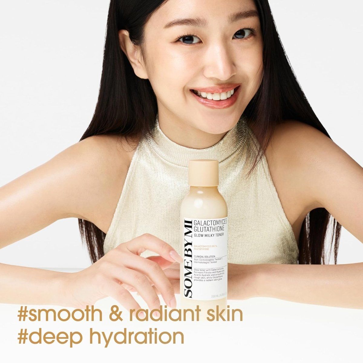 SOME BY MI Galactomyces Glutathione Glow Milky Toner 200ml Lakinza K-beauty