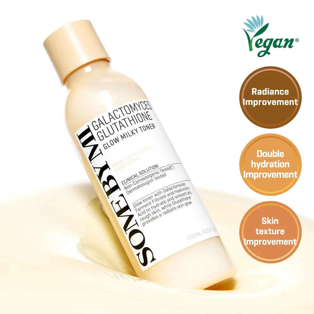 SOME BY MI Galactomyces Glutathione Glow Milky Toner 200ml Lakinza K-beauty