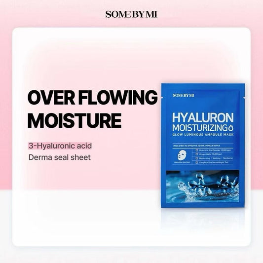 SOME BY MI Hyaluron Moisturizing Glow Luminous Ampoule Mask 1 PC | Lakinza K - beauty Canada