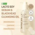 SOME BY MI Lactosoy Sebum & Blackhead Cleansing Oil 200ml | Lakinza K - beauty Canada
