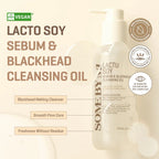 SOME BY MI Lactosoy Sebum & Blackhead Cleansing Oil 200ml | Lakinza K - beauty Canada