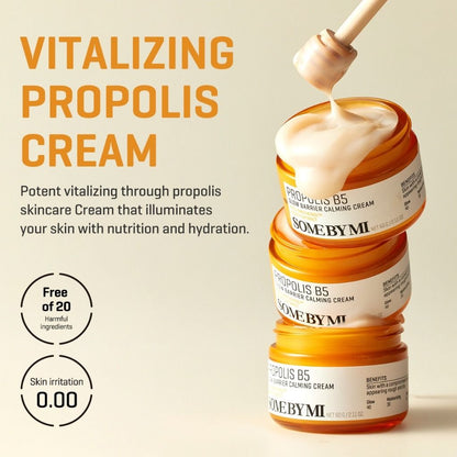 SOME BY MI Propolis B5 Glow Barrier Calming Cream 60g | Lakinza K - beauty Canada