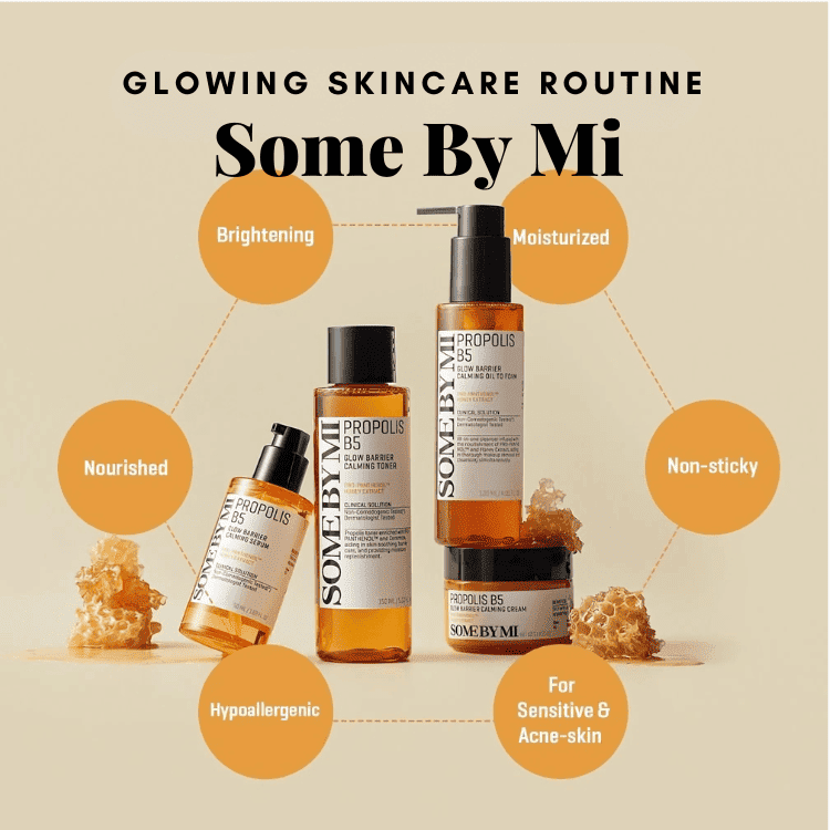 Some By Mi Propolis B5 Glowing Skincare Routine Lakinza K-beauty