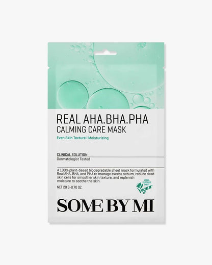 SOME BY MI Real AHA/BHA/PHA Calming Care Mask 20g | Lakinza K - beauty Canada