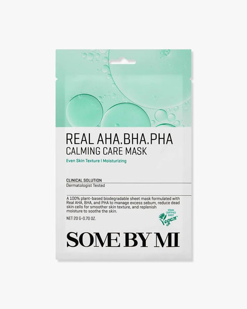 SOME BY MI Real AHA/BHA/PHA Calming Care Mask 20g | Lakinza K - beauty Canada