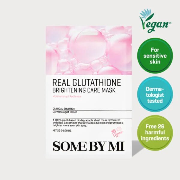 SOME BY MI Real Glutathione Brightening Care Mask 20g Lakinza K-beauty