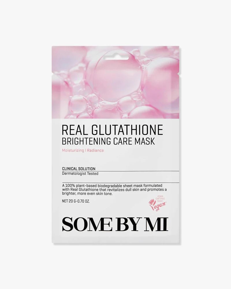SOME BY MI Real Glutathione Brightening Care Mask 20g Lakinza K-beauty
