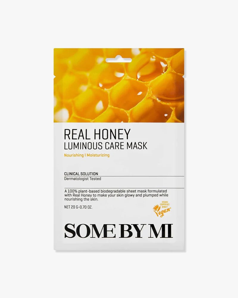 SOME BY MI Real Honey Luminous Care Mask 20g Lakinza K-beauty