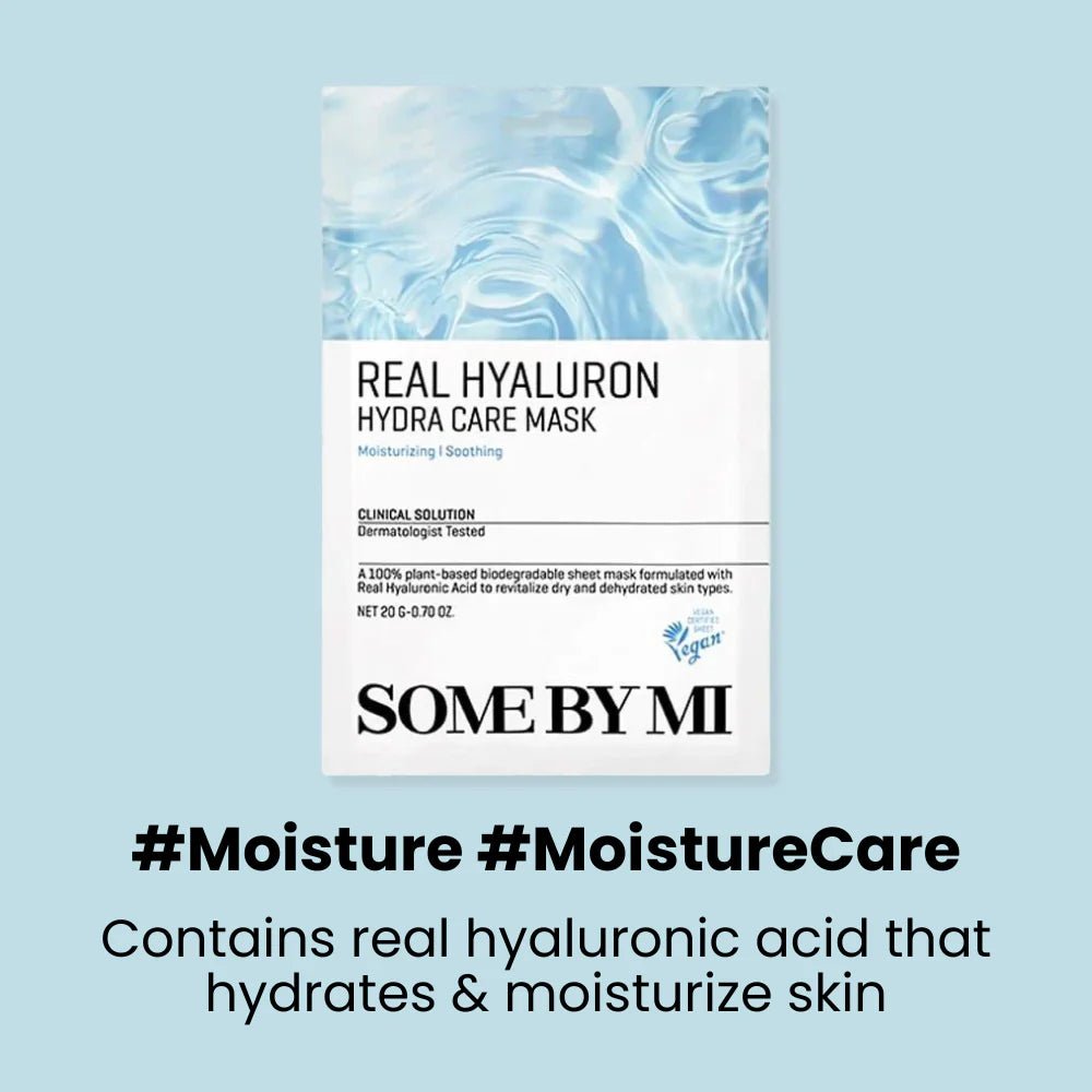 SOME BY MI Real Hyaluron Hydra Care Mask 20g Lakinza K-beauty