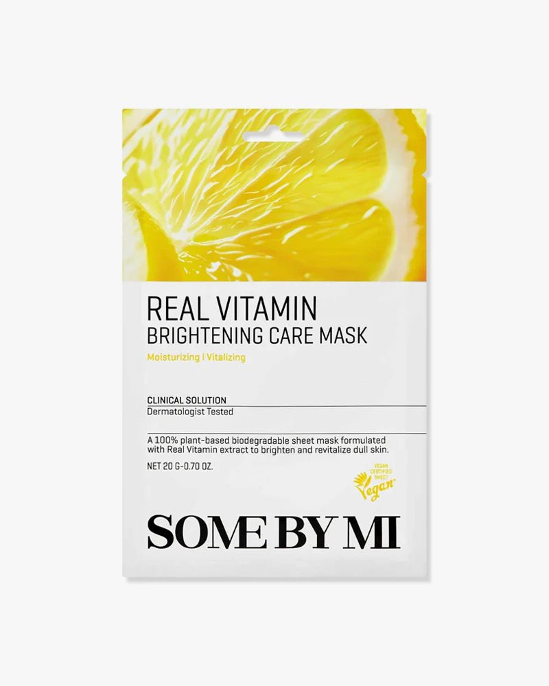 SOME BY MI Real Vitamin Brightening Care Mask 20g Lakinza K-beauty