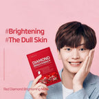 SOME BY MI Red Diamond Brightening Glow Luminous Ampoule Mask 1 PC | Lakinza K - beauty Canada