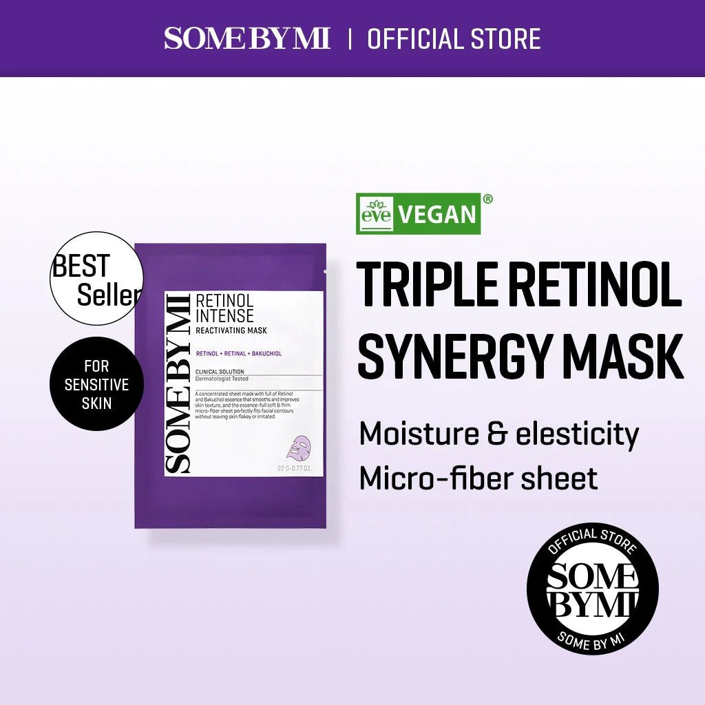 SOME BY MI Retinol Intense Reactivating Mask 22g Lakinza K-beauty
