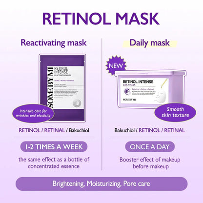 SOME BY MI Retinol Intense Reactivating Mask 22g | Lakinza K - beauty Canada