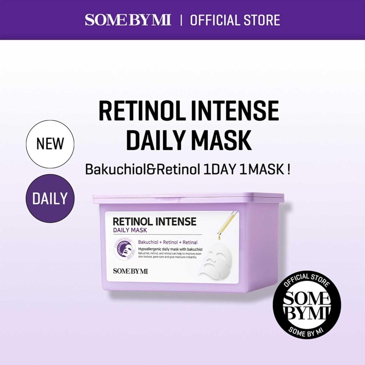 SOME BY MI Retionol Intense Daily Mask 30pcs Lakinza K-beauty
