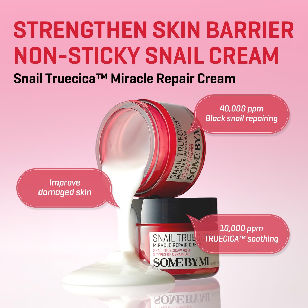 SOME BY MI Snail Truecica Miracle Cream 60g | Lakinza K - beauty Canada