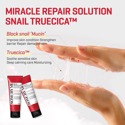 SOME BY MI Snail Truecica Miracle Low Ph Gel Cleanser 100ml | Lakinza K - beauty Canada