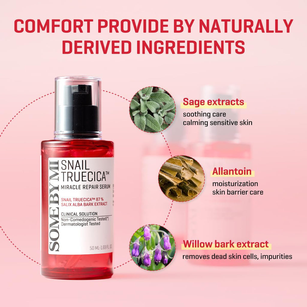 SOME BY MI Snail Truecica Miracle Serum 50ml | Lakinza K - beauty Canada