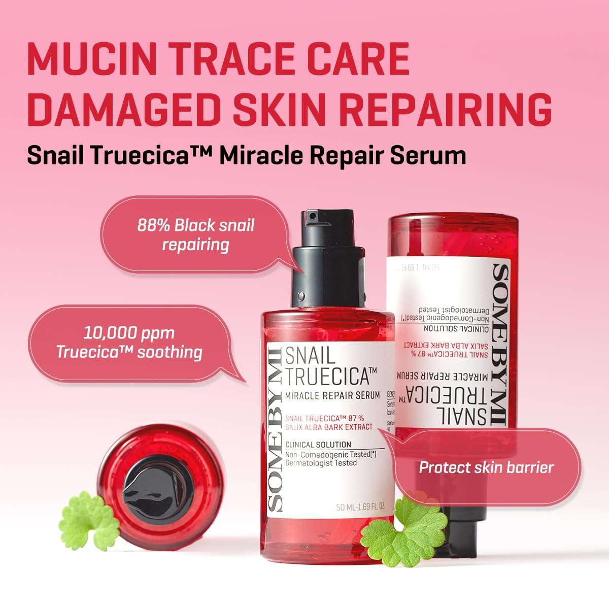 SOME BY MI Snail Truecica Miracle Serum 50ml Lakinza K-beauty