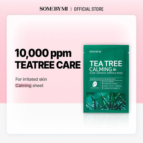 SOME BY MI Tea Tree Calming Glow Luminous Ampoule Mask 1 PC | Lakinza K - beauty Canada