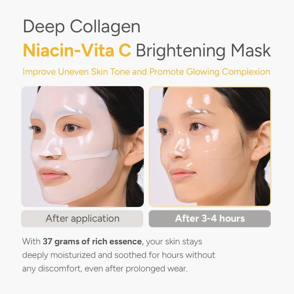Sungboon Editor Deep Collagen Niacin Vita C Brightening Mask 37g | Lakinza K - beauty Canada