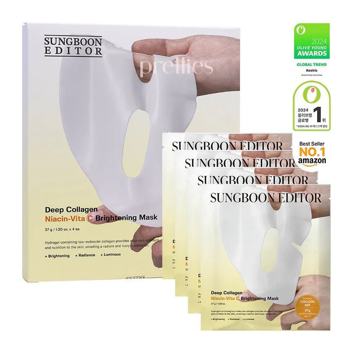 Sungboon Editor Deep Collagen Niacin Vita C Brightening Mask 37g Lakinza K-beauty