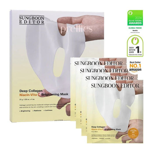 Sungboon Editor Deep Collagen Niacin Vita C Brightening Mask 37g | Lakinza K - beauty Canada