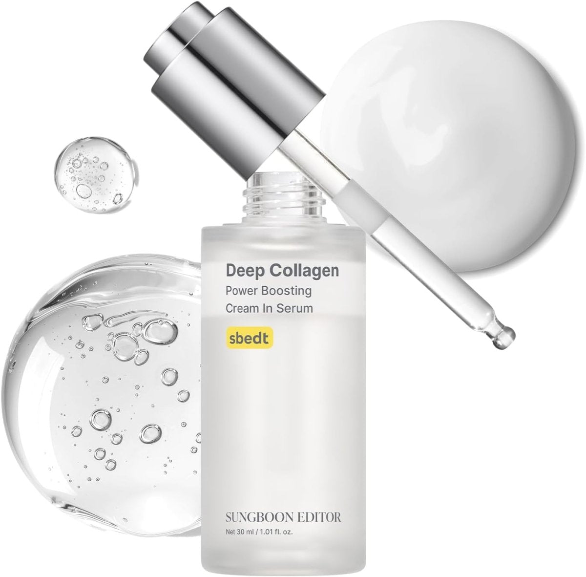Sungboon Editor Deep Collagen Power Boosting Cream in Serum 30ml Lakinza K-beauty