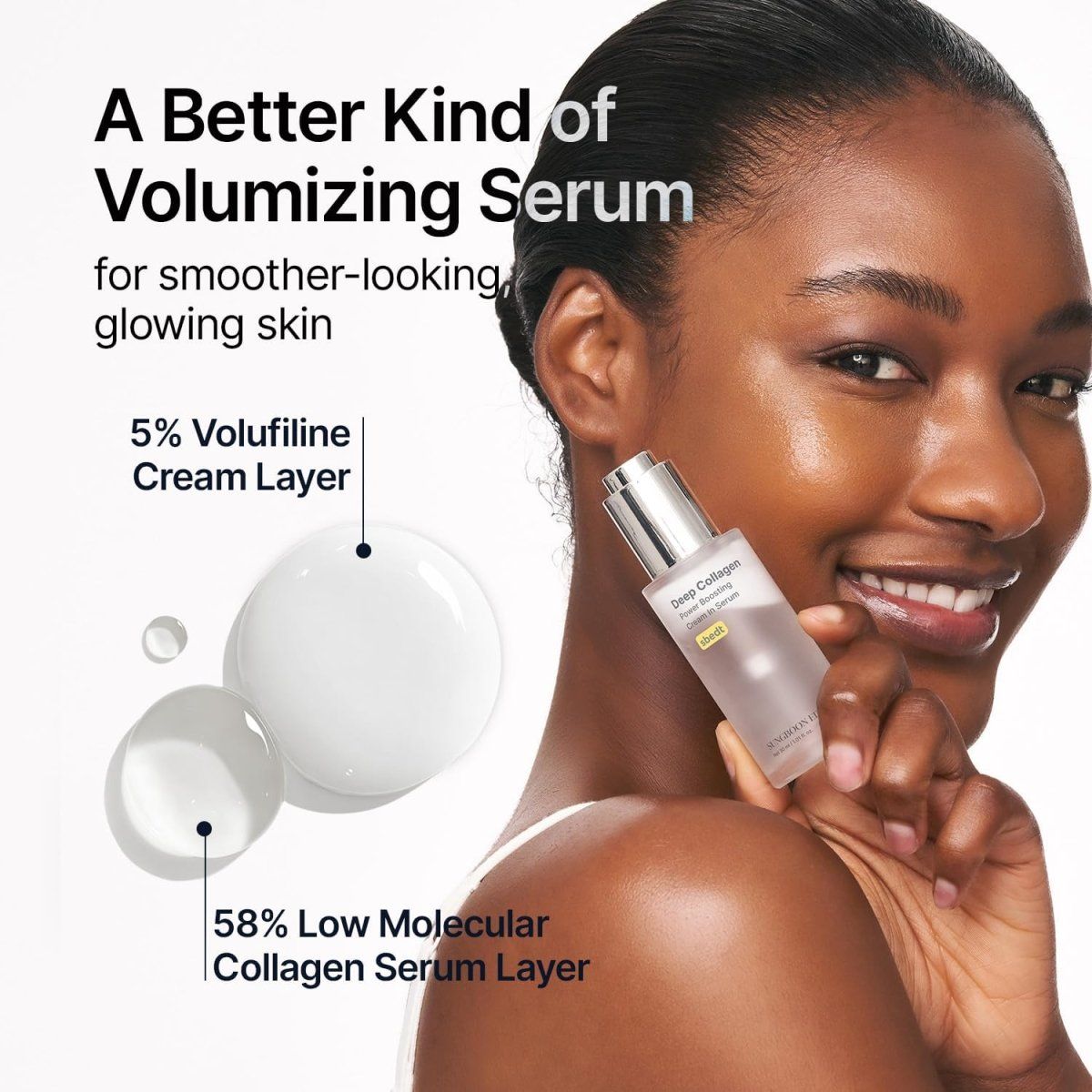 Sungboon Editor Deep Collagen Power Boosting Cream in Serum 30ml Lakinza K-beauty
