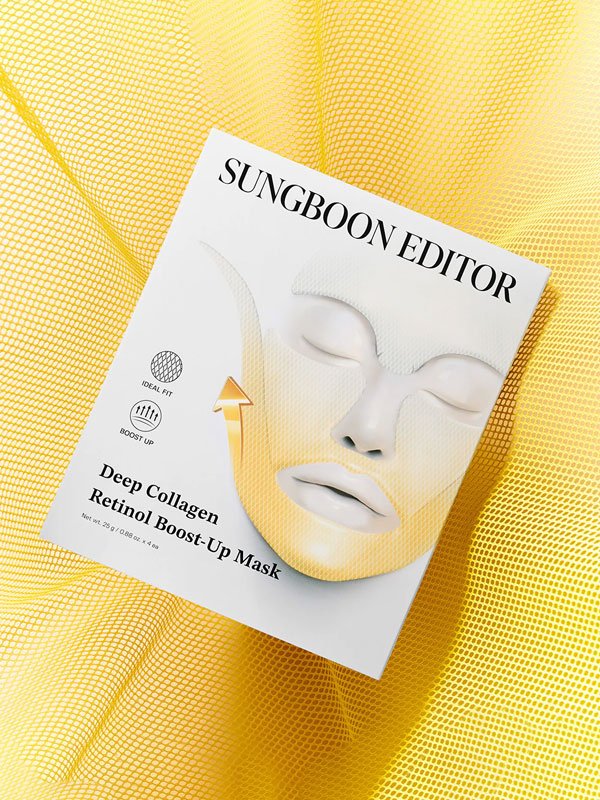 Sungboon Editor Deep Collagen Retinol Boost Up Mask Set 25g | Lakinza K - beauty Canada