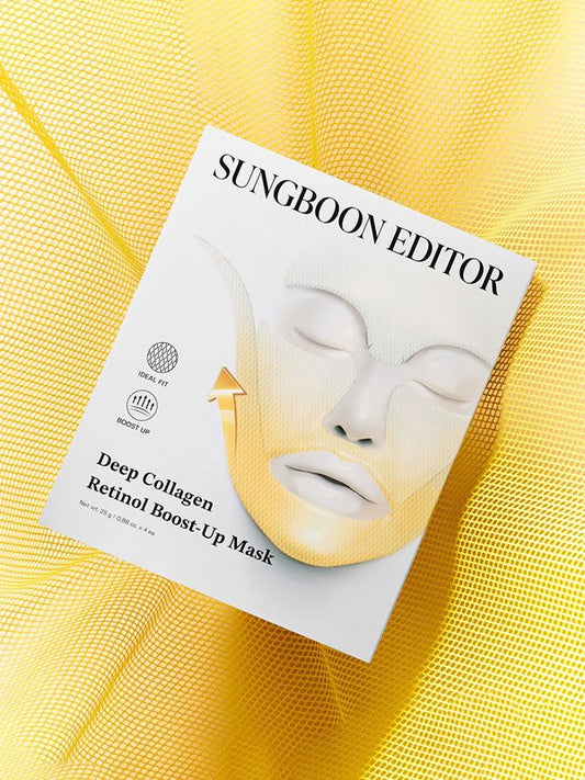 Sungboon Editor Deep Collagen Retinol Boost Up Mask Set 25g | Lakinza K - beauty Canada
