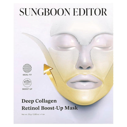 Sungboon Editor Deep Collagen Retinol Boost Up Mask Set 25g | Lakinza K - beauty Canada
