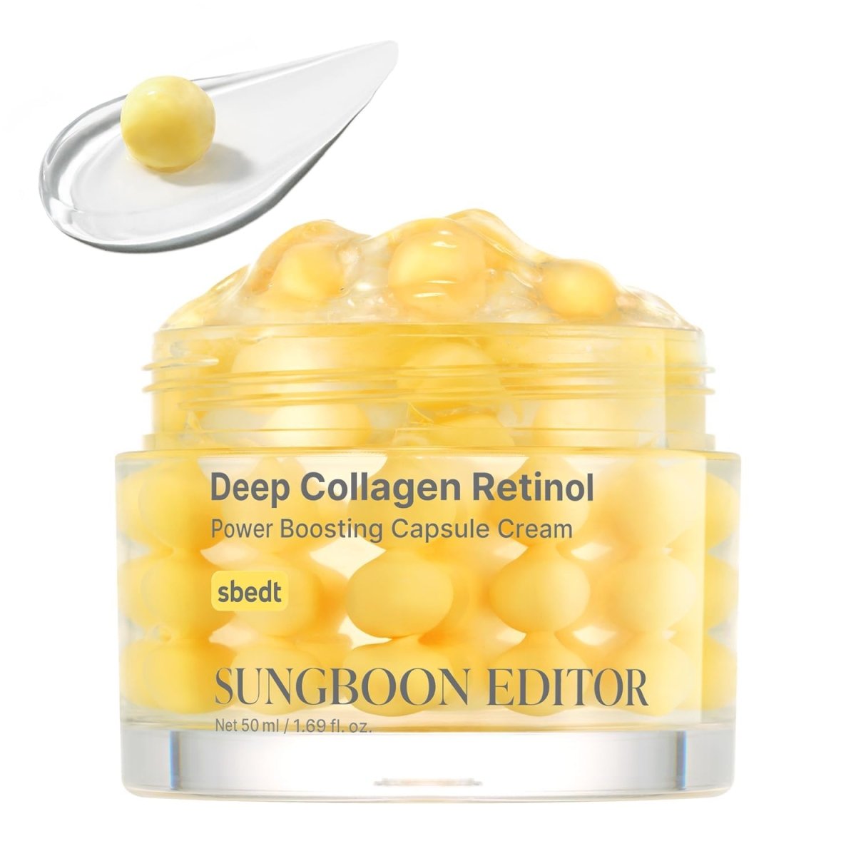 Sungboon Editor Deep Collagen Retinol Power Boosting Capsule Cream 50ml Lakinza K-beauty