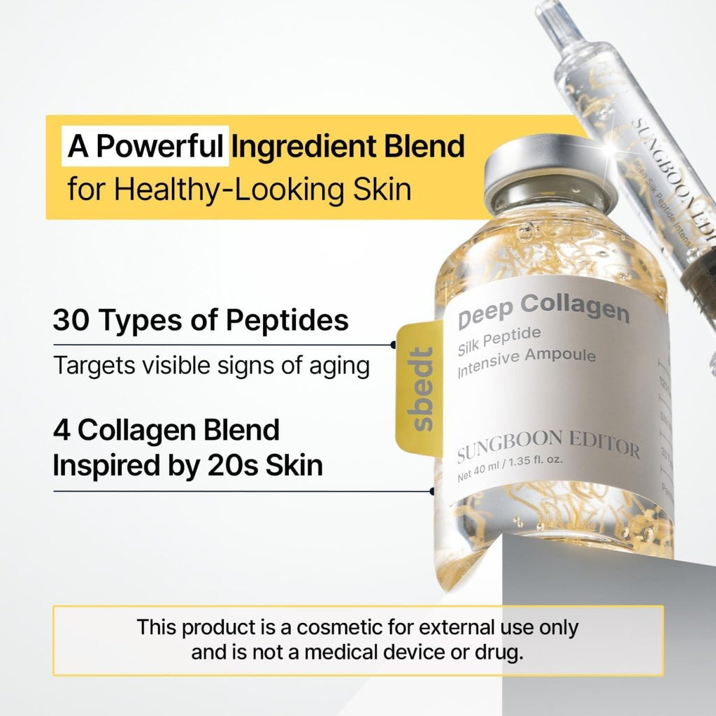 Sungboon Editor Deep Collagen Silk Peptide Intensive Ampoule 40ml | Lakinza K - beauty Canada
