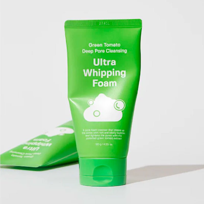 Sungboon Editor Green Tomato Deep Pore Cleansing Ultra Whipping Foam 120g | Lakinza K - beauty Canada