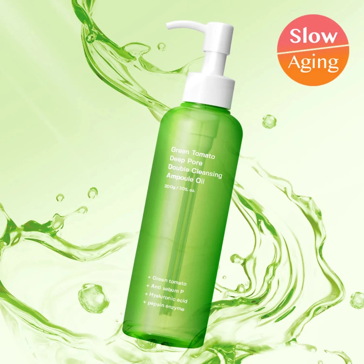Sungboon Editor Green Tomato Double Cleansing Ampoule Oil 200ml Lakinza K-beauty