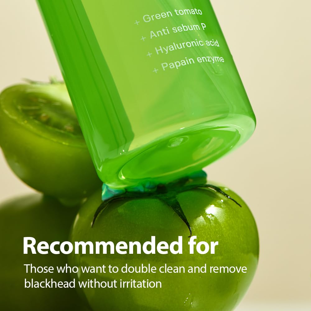 Sungboon Editor Green Tomato Double Cleansing Ampoule Oil 200ml | Lakinza K - beauty Canada