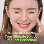 Sungboon Editor Green Tomato Pore Lifting Ampoule Mask 23g | Lakinza K - beauty Canada