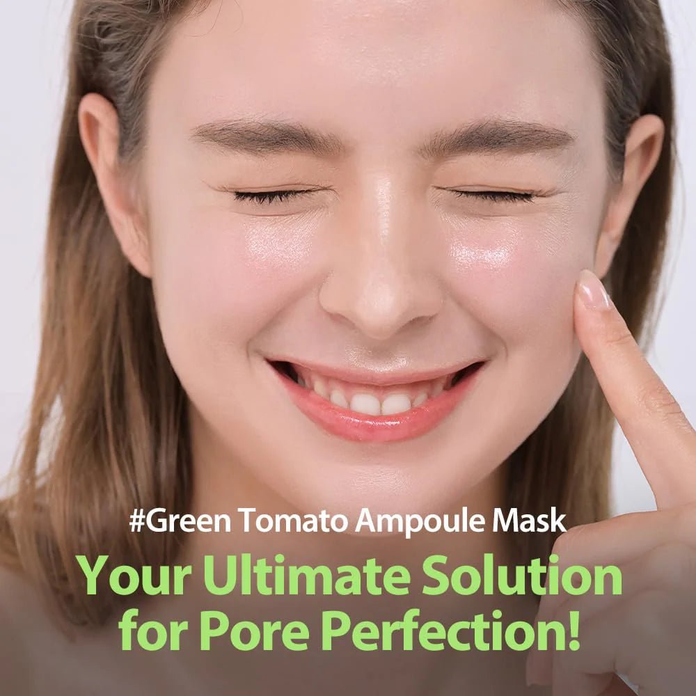 Sungboon Editor Green Tomato Pore Lifting Ampoule Mask 23g | Lakinza K - beauty Canada