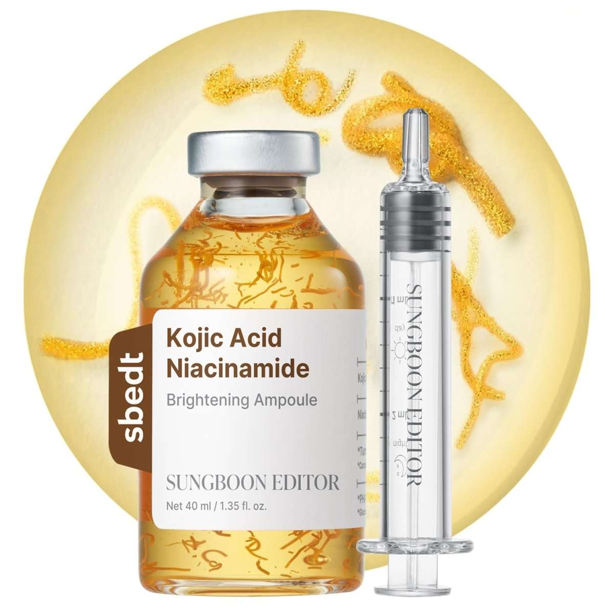 Sungboon Editor Kojic Acid Niacinamide Brightening Ampoule 40ml Lakinza K-beauty