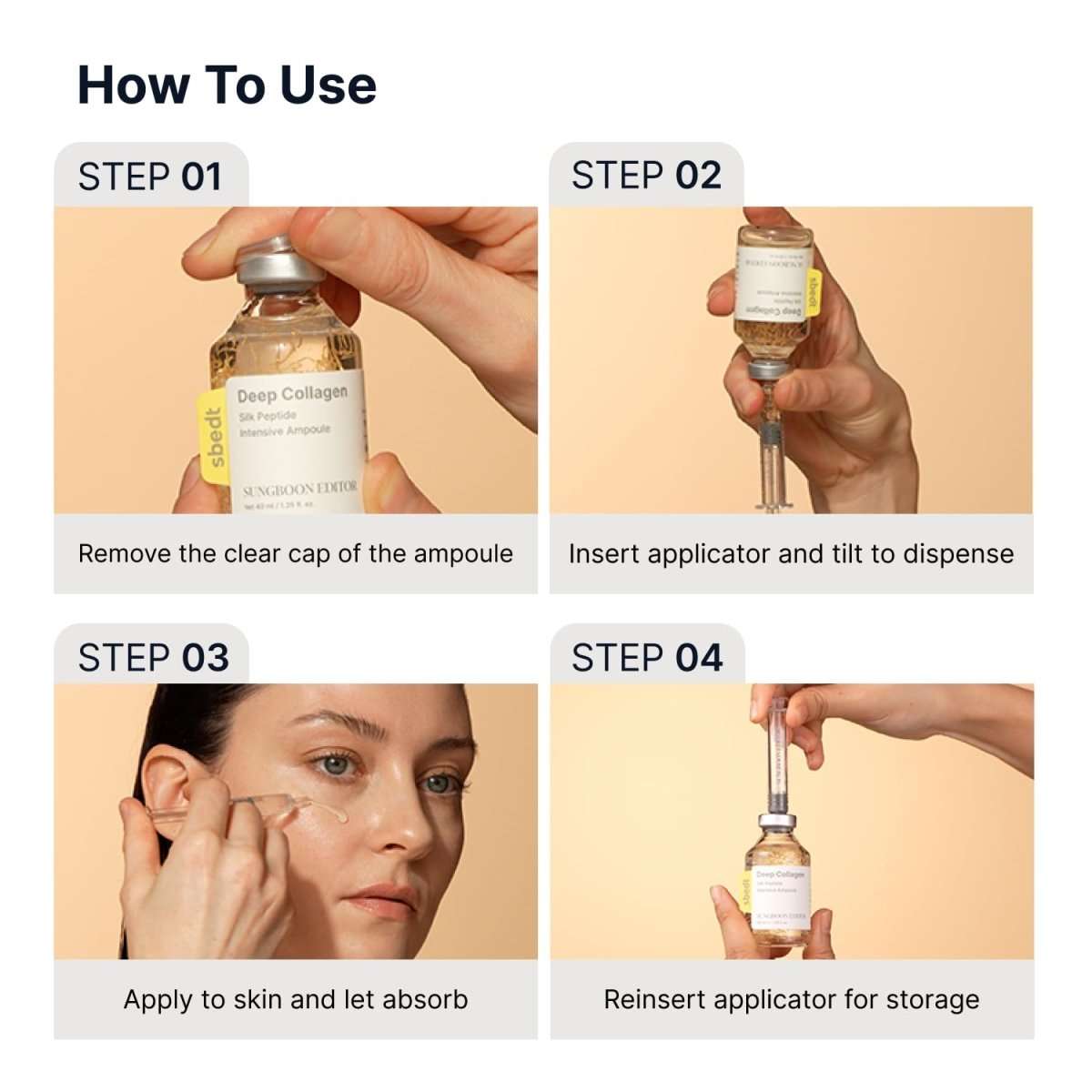 Sungboon Editor PDRN Pink Vitamin Glow Boosting Ampoule 40ml Lakinza K-beauty