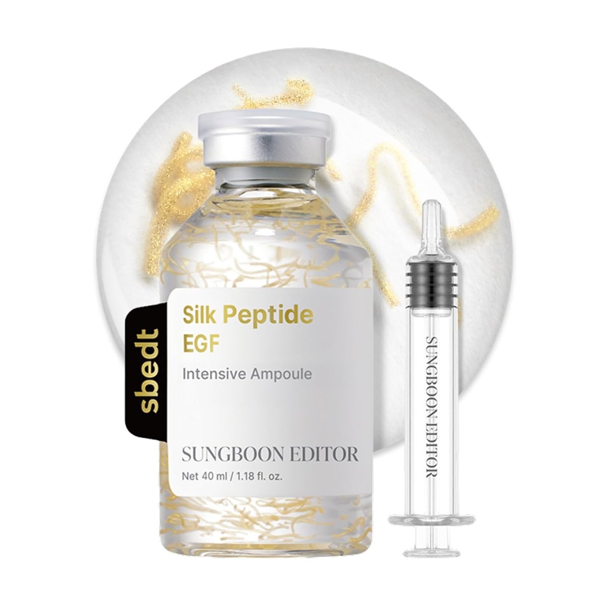 Sungboon Editor Silk Peptide EGF Intensive Ampoule 40ml Lakinza K-beauty
