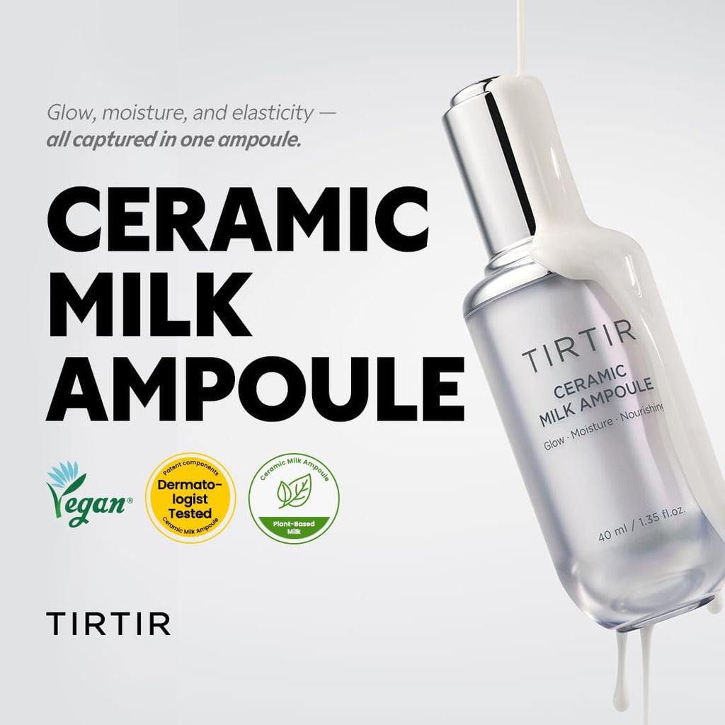 TIRTIR Ceramic Milk Ampoule 40ml | Lakinza K - beauty Canada