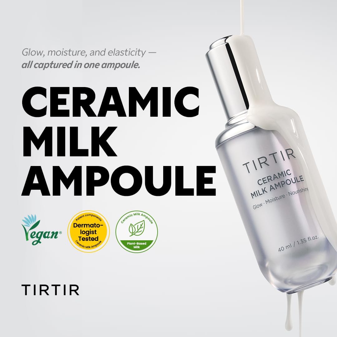 TIRTIR Ceramic Milk Ampoule 40ml Lakinza K-beauty