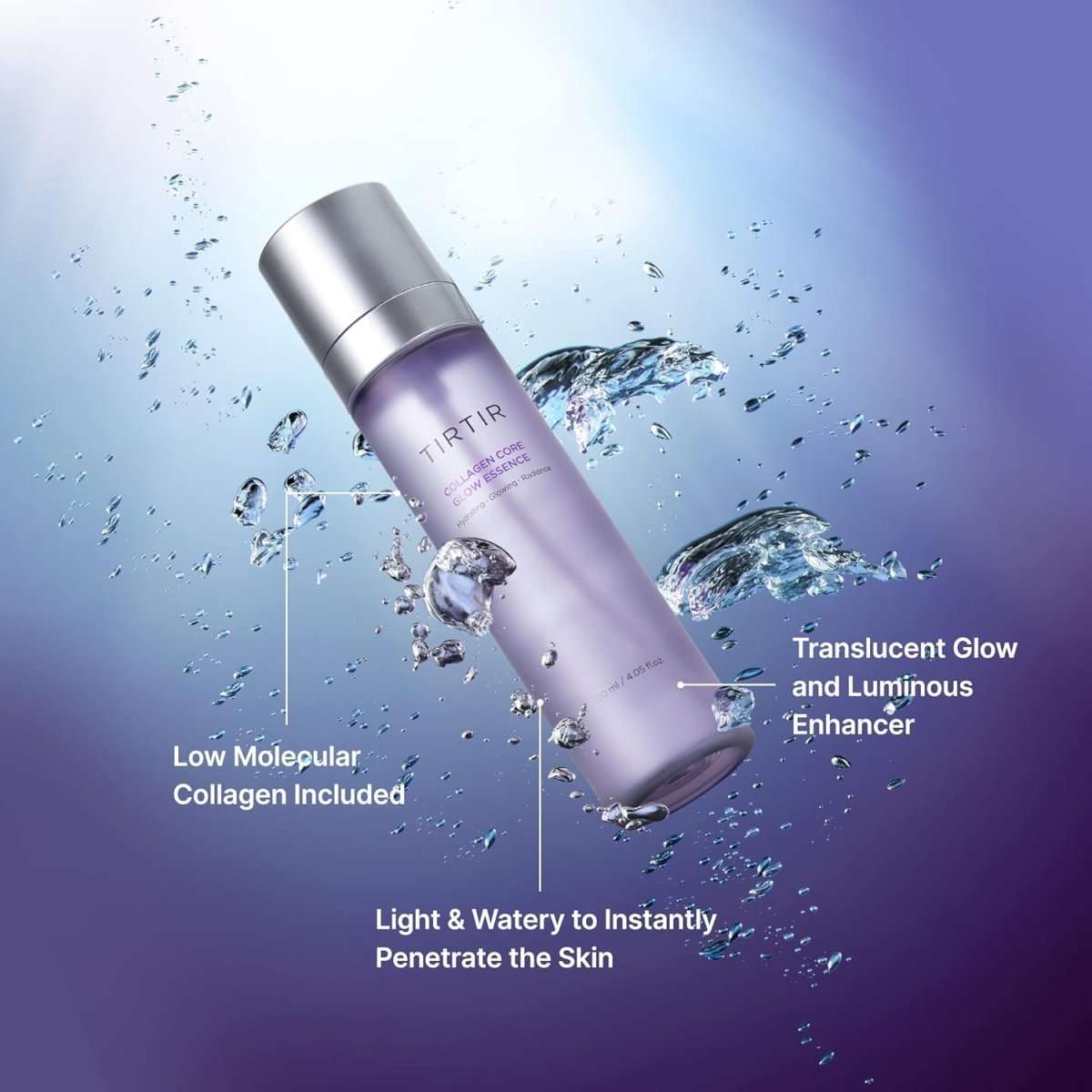 TIRTIR Collagen Core Glow Face Essence 120ml Lakinza K-beauty