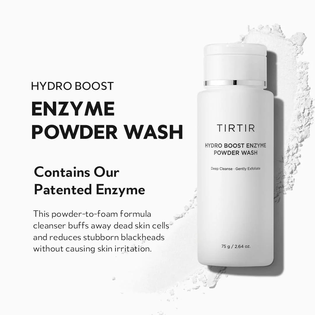TIRTIR Hydro Boost Enzyme Powder Wash 75g Lakinza K-beauty
