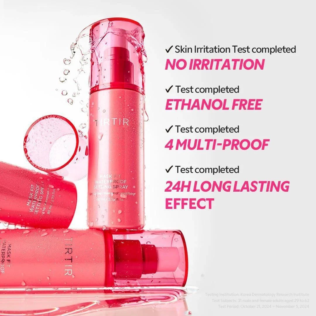 TIRTIR Mask Fit Waterproof Setting Spray 80g Lakinza K-beauty