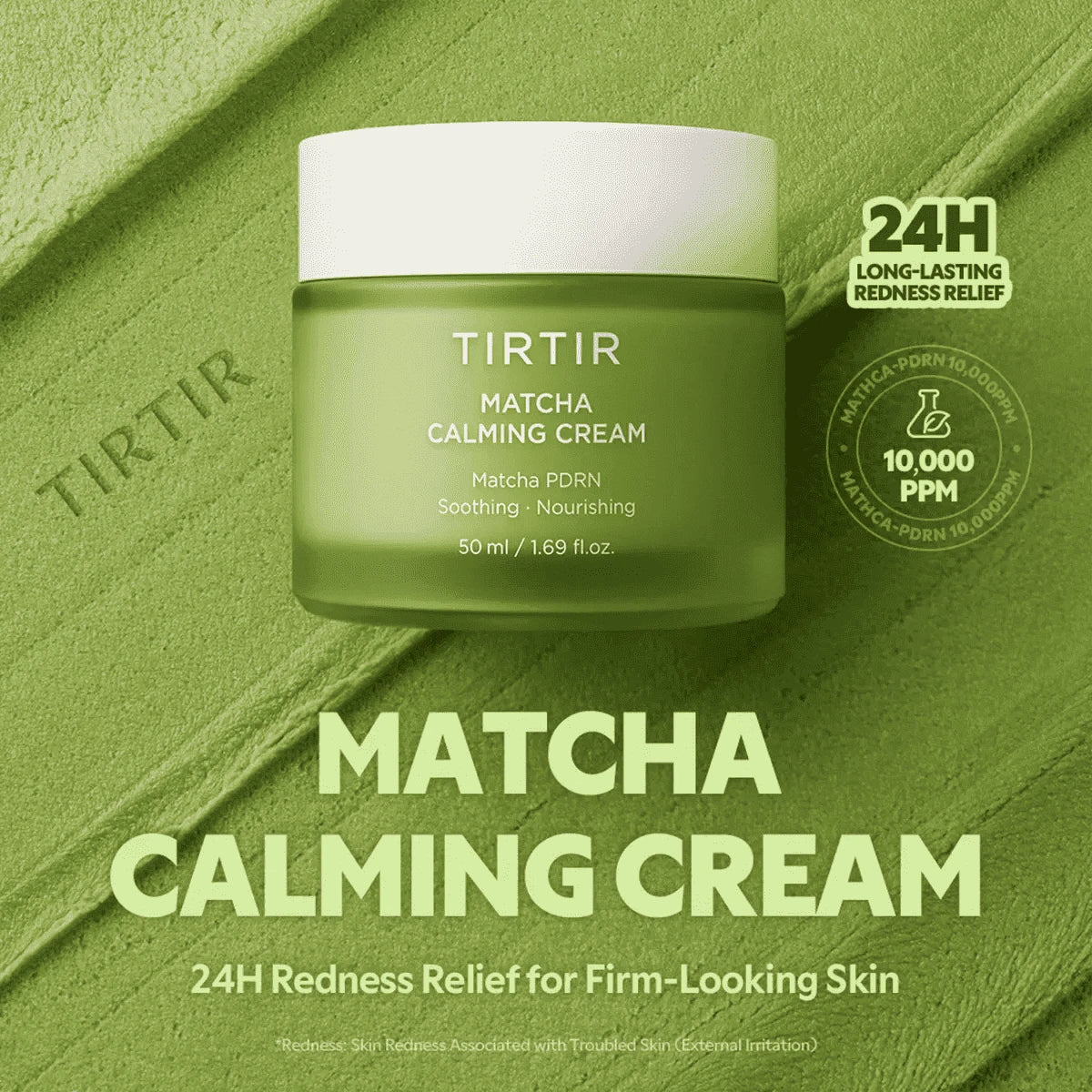TIRTIR Matcha Calming Cream 50ml Lakinza K-beauty