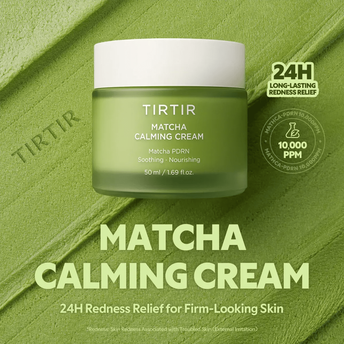 TIRTIR Matcha Calming Cream 50ml | Lakinza K-beauty Canada