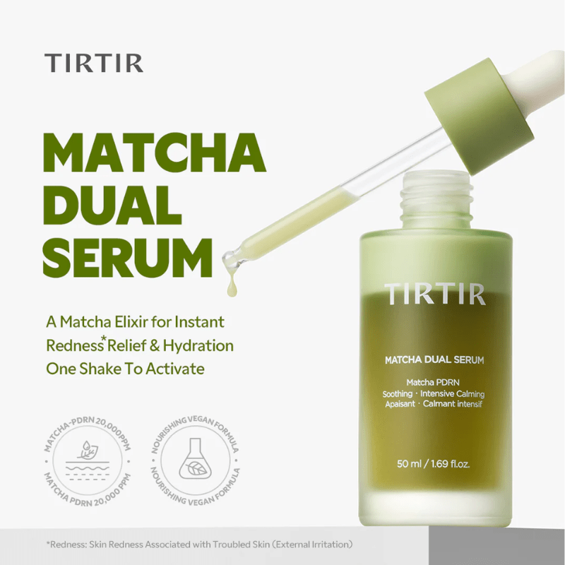 TIRTIR Matcha Dual Serum 50ml | Lakinza K - beauty Canada